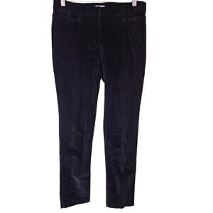 J. Jill Corduroy black fine wale black stretch corduroy pants. Size 6